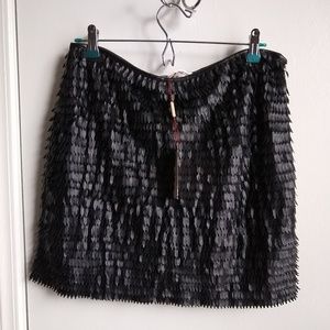 Offers Welcome! Faux Leather Skirt